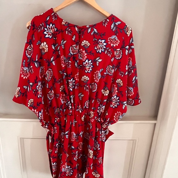 Floral Skort Romper - Picture 2 of 10